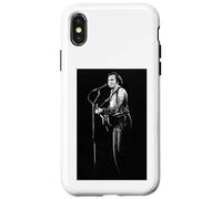 Carcasa para iPhone X/XS Neil Diamond Cantante de la era primitiva en Vivo 1984