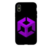 Carcasa para iPhone X/XS Nerdy Unity Cube Programa Programador de Computadora Profesora de Matemáticas