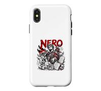 Carcasa para iPhone X/XS Nero Emperador Romano Antiguo Roma Ciudad Ardiente