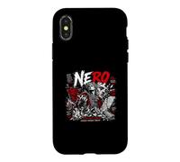 Carcasa para iPhone X/XS Nerón César Claudio Emperador Romano SPQR Roma