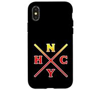 Carcasa para iPhone X/XS New York Hard Core NYHC USA Vegan Hardcore Underground