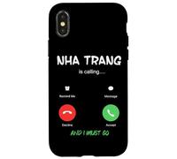 Carcasa para iPhone X/XS Nha Trang está Llamando y Debo IR a Vietnam de Viaje