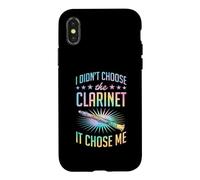 Carcasa para iPhone X/XS No elegí el Clarinete Que me eligió