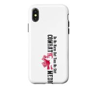 Carcasa para iPhone X/XS No Hagas daño, Pero no Tomes Ninguna Mierda - Combat Medic