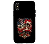 Carcasa para iPhone X/XS No Kings In America Retro Edgy Protest