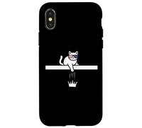 Carcasa para iPhone X/XS No Kings In America Retro Edgy Protest