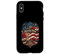 Carcasa para iPhone X/XS No Kings In America Retro Edgy Protest
