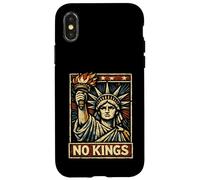 Carcasa para iPhone X/XS No Kings In America Retro Edgy Protest