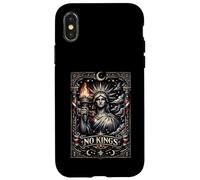 Carcasa para iPhone X/XS No Kings In America Retro Edgy Protest