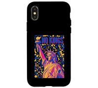 Carcasa para iPhone X/XS No Kings In America Retro Edgy Protest