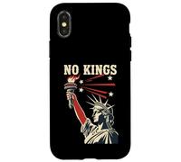 Carcasa para iPhone X/XS No Kings In America Retro Edgy Protest