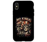 Carcasa para iPhone X/XS No Kings In America Retro Edgy Protest
