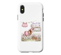 Carcasa para iPhone X/XS No pongas Tus Bloomers en un Giro