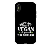 Carcasa para iPhone X/XS No preguntes por qué Soy Vegano