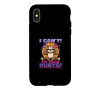 Carcasa para iPhone X/XS No Puedo herir mi Cabeza Conciencia sobre la migraña crónica