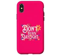 Carcasa para iPhone X/XS No quemes la luz del día