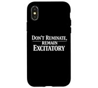Carcasa para iPhone X/XS No rumies, Sigue Siendo un Humor Inteligente excitante