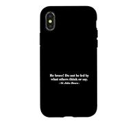 Carcasa para iPhone X/XS No se Deje Llevar por lo Que Otros piensan San Juan Bosco Imprimir