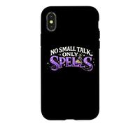 Carcasa para iPhone X/XS No Small Talk Only Spells