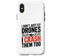 Carcasa para iPhone X/XS No Solo Vuelo Drones Los Choco también bromeo