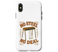 Carcasa para iPhone X/XS No Steel No Deal Pedal Guitarrista Música