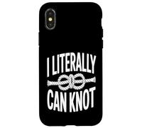 Carcasa para iPhone X/XS No Tienes Que Estar Loco para ser un líder Scout