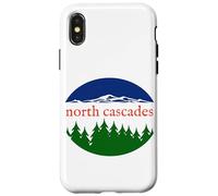 Carcasa para iPhone X/XS North Cascades National Park Vacation
