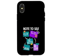 Carcasa para iPhone X/XS Nota para la Conciencia sobre la prevención del Suicidio