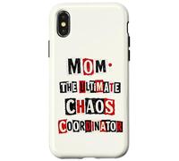 Carcasa para iPhone X/XS Nota Punk Ransom del coordinador de Funny Mom The Ultimate Chaos