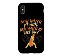 Carcasa para iPhone X/XS Now Watch Me Whip Now Watch Me Bake Bake Baker Cita Bailando