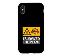 Carcasa para iPhone X/XS Nuclear Power Plant Worker I Survived The Plant