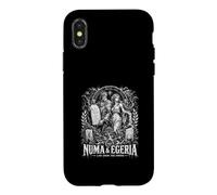 Carcasa para iPhone X/XS Numa Y Egeria Ley De La Primavera De Roma