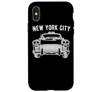 Carcasa para iPhone X/XS NYC Checker Taxi Cab For New York Lovers