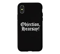 Carcasa para iPhone X/XS Objection Hearsay - Testimonio de la Corte de leyes
