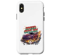Carcasa para iPhone X/XS Obra de Arte de Rendimiento Callejero de la máquina de Carreras