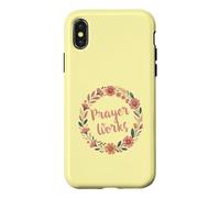 Carcasa para iPhone X/XS Obras DE ORACIÓN Cristiano contemporáneo con Corona