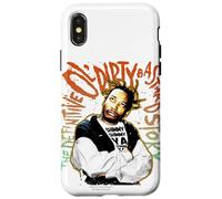 Carcasa para iPhone X/XS ODB OL Dirty Ba-ard Splash Shimmy Ya Retro Rap Hip Hop de los 90