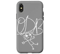 Carcasa para iPhone X/XS ODB OL Sucio Ba-ard Sketch Graffiti Hip Hop 90s Rap Gangsta