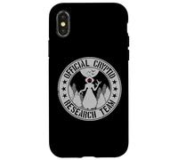 Carcasa para iPhone X/XS Official Cryptid Research Team | Cryptids Flatwoods Monster