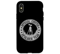 Carcasa para iPhone X/XS Official Cryptid Research Team Sirenhead Cryptids Siren Head