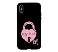 Carcasa para iPhone X/XS Oficial Olivia Rodrigo Drop Dead Lock
