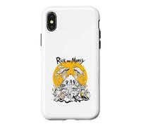 Carcasa para iPhone X/XS Oficial Resto y Ricklaxation Sci-Fi Cartoon PAPL2663
