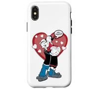 Carcasa para iPhone X/XS Oh Popeye The Sailor Man Olive OYL Love Día de San Valentín