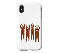 Carcasa para iPhone X/XS Ohio Bigfoot Sasquatch Graphic Illustration Design