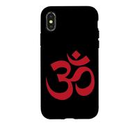 Carcasa para iPhone X/XS Ohm/Om/AUM Symbol Yoga Principiantes Meditación Diseño