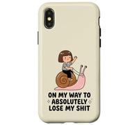 Carcasa para iPhone X/XS On My Way To Absolutely Lose My Shit Meme