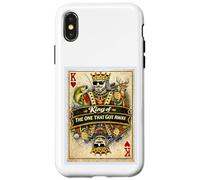 Carcasa para iPhone X/XS One Got Away - Tarjeta de Regalo para Padre, papá, Marido, Parodia, gráfico artístico