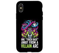 Carcasa para iPhone X/XS One Touch Base Away from A Villain ARC Funny Office Humor