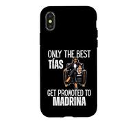 Carcasa para iPhone X/XS Only The Best Tias - Ascendido a Madrina 2026