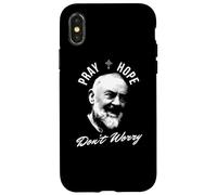 Carcasa para iPhone X/XS Oren Esperanza Y No Te Preocupes San Padre PIO